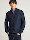 Long Sleeve Sweater Navy Blue