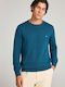 Long Sleeve Sweater TEAL MELANGE