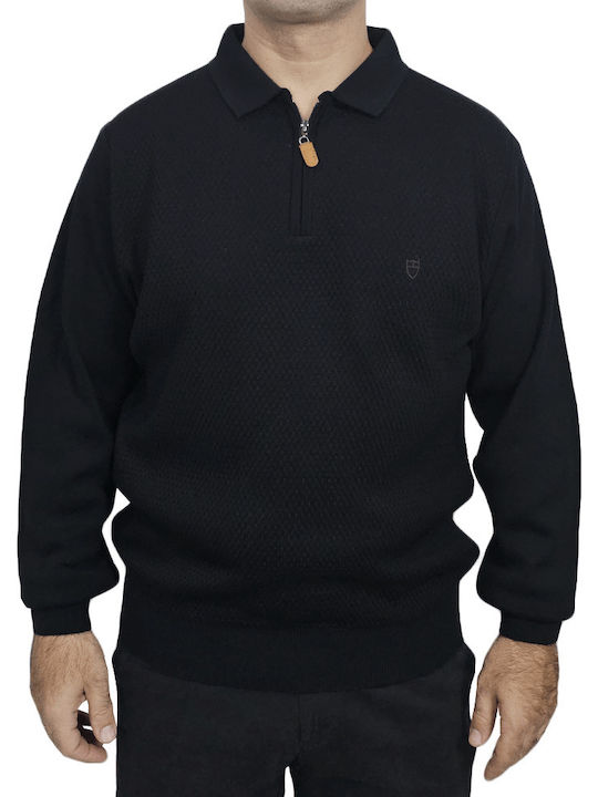 Unique Polo Μπλούζα Blue/black