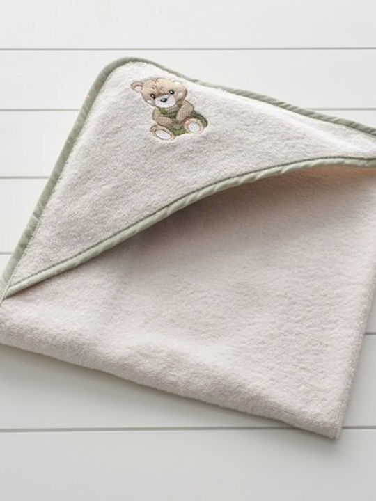Vesta Home Baby-Badetuch mit Kapuzen 75x75cm
