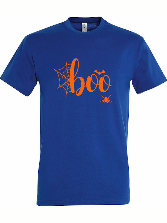 T-shirt Unisex Boo In Your Face Halloween Royal...