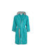 Beauty Home Kids Hooded Bathrobe Petrol