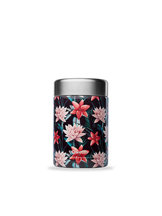 Qwetch Lunchbox Isolierte Lunchbox Inox Schwarz 650ml 1Stück