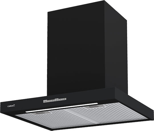 Cata Sygma 6010 BK Απορροφητήρας Καμινάδα 60cm Μαύρος
