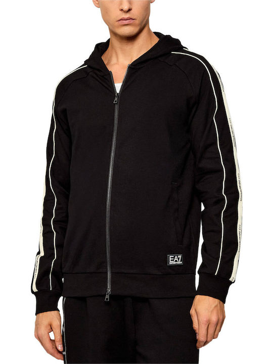 Cardigan With Hood Black