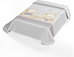 Adam Home Κουβέρτα Ισπανίας Κούνιας Ster 110x140εκ. Adam Home Κουβέρτα Ισπανίας Κούνιας Ster 110x140εκ.