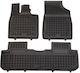 Rubber Car Mats Rezaw Plast Byd Seal U Dm-i Hybrid 2024+ Except Electric Raised Sides Type Set Front and Back 3 Pieces 205303