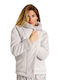 Muydemi Winter Women's Pyjama Jacket Gray