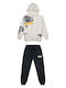 Kids Sweatpants Set Graphite 2pcs