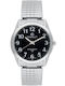Perfect Men's Watch Battery with Silver Metal Bracelet
