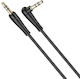 Kakusiga 3.5mm male - 3.5mm male Cable Black 1m (d-KSC-521-BK)