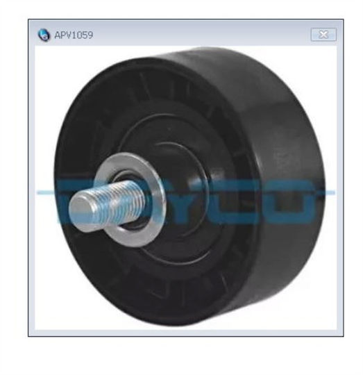 Apv1059 Τεντωτηρας Fiat Peug/citr.17χ65χ25 Πλαστικo Dayco