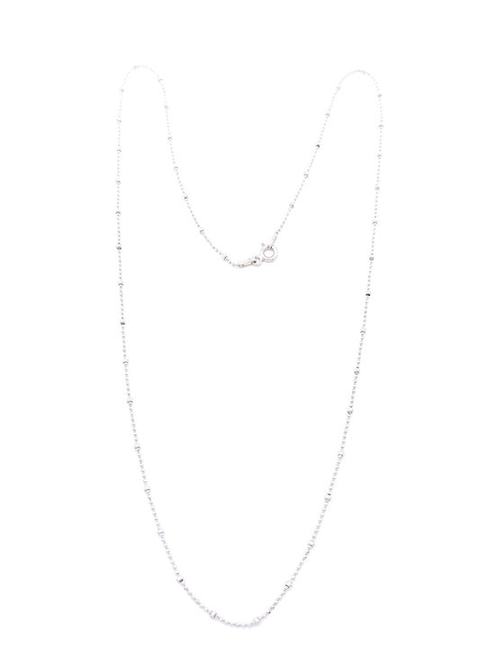 PS Silver Silver Chain Neck Thin Thickness 1.8mm and Length 50cm