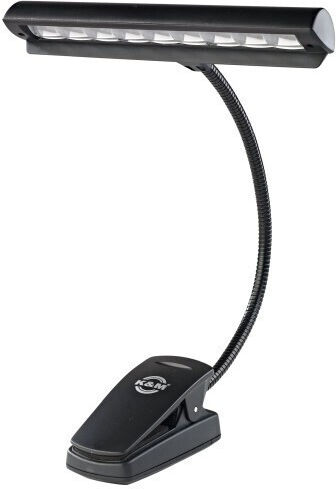 12249 Orchestra Light Gooseneck 1x9 Led Clip Black