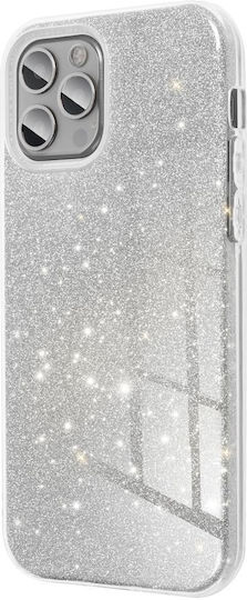 Silver Star Back Cover Σιλικόνης / Πλαστικό Ασημί (Redmi 15)