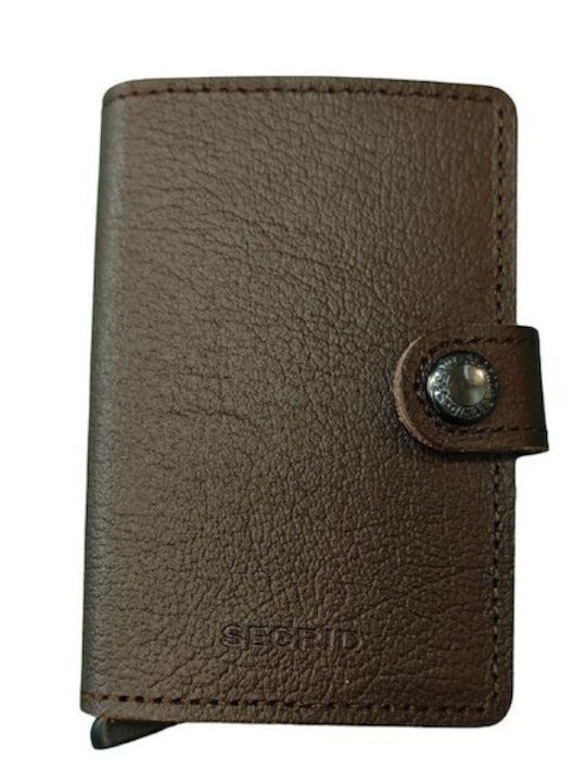 Secrid Miniwallet Δερμάτινο Ανδρικό Πορτοφόλι Κ...
