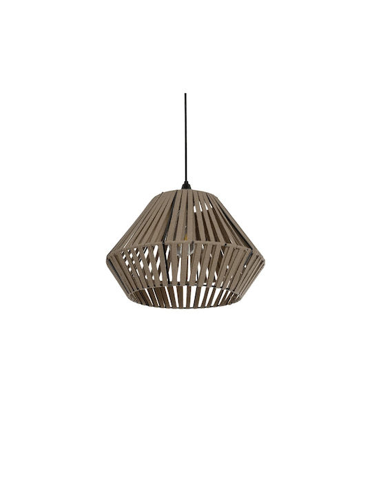 GloboStar Nui Hängelampe Beige Boho mit Seil fü...
