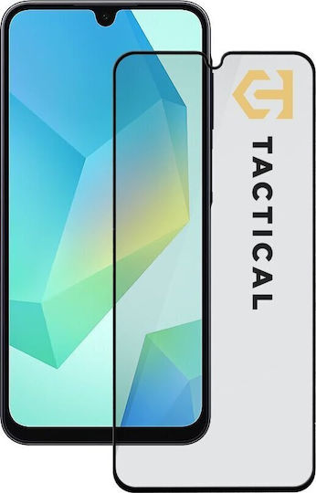 Tactical 5D 0.33mm Full Glue Privacy Tempered Glass Black (Galaxy A16)