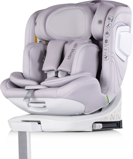 Chipolino Clima Air Baby Car Seat i-Size with Isofix cloud