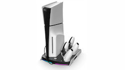 Nacon Βάση για 2 χειριστήρια PS5 / PS5 Slim Λευκή