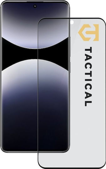 Tactical 5D 0.33mm Full Glue Privacy Tempered Glass Black (Redmi Note 14 Pro 4G)