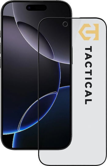Tactical 5D 0.33mm Full Glue Privacy Tempered Glass Μαύρο (iPhone Air)