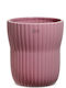 Fankon Flowers Übertopf Keramik Lila 13x14.5εκ.