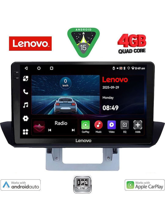 Lenovo Car Audio System for Mazda BT-50 2012-2019 (Bluetooth/USB/AUX/WiFi/GPS/Apple-Carplay/Android-Auto) with Touch Screen 9"