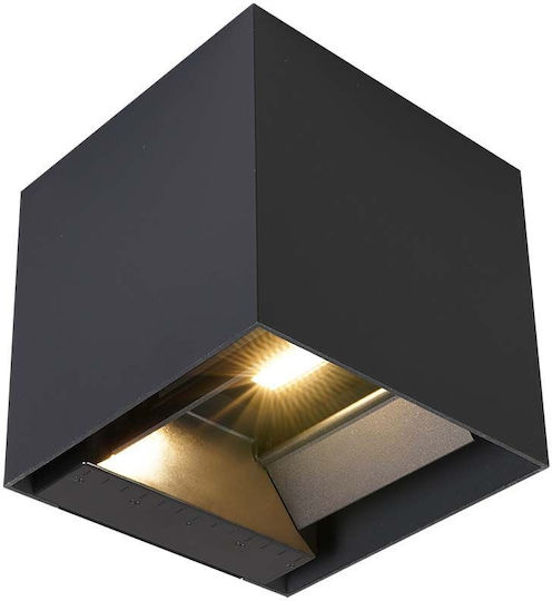 V-TAC Wall Mounted Solar Light 3W Warm to Cool White with Motion Sensor IP65
