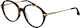 Victoria Beckham Rund Metallischer & Kunststoff Brillengestell 25007222