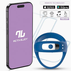 Rank Vibrating Ring App Blue