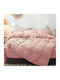 Saray Home Duvet Cover Set Single with Pillowcase 160x240 Rain Somon
