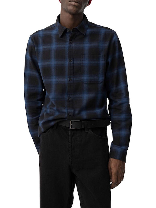 Tiffosi Flanell Hemd Blue