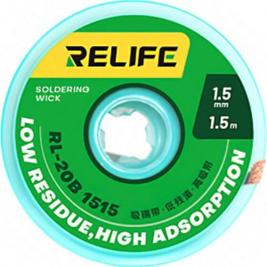 Soldering Wick Relife RL-20B 1515 1.5mm 1.5m