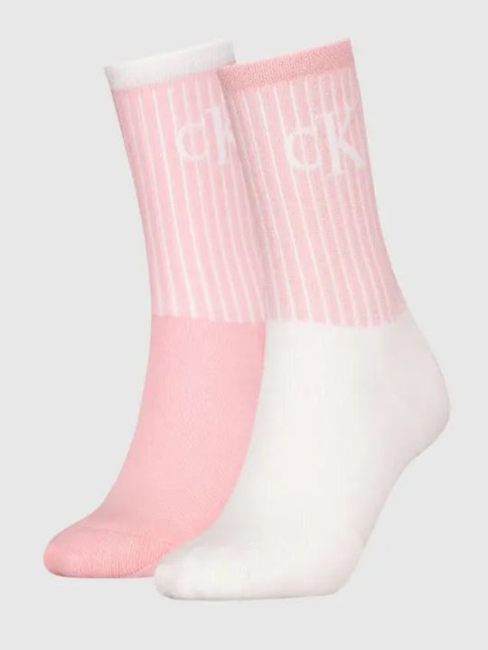 Calvin Klein Women's Socks Pink 2Pack