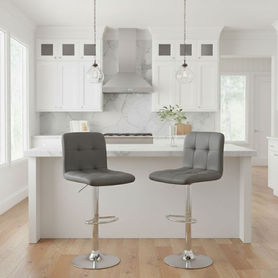 Hocker Bar Carmelo Gray 45x42x90cm