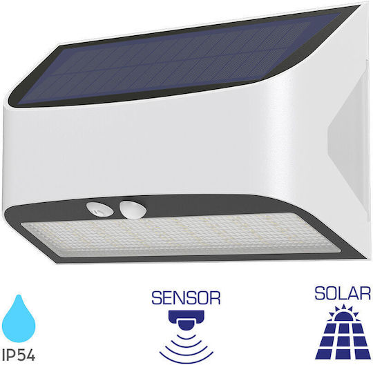 Braytron Стенно Външно Осветително Тяло LED IP54 6W с Студено бяло Светлина