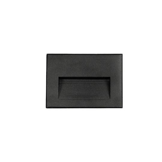 kelvo Stepart Wandmontierte Außenleuchte LED IP65 6W mit Warmweiß Licht 11.5x5.3x8.3εκ.