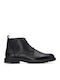 Leather Men's Boots Black