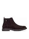Leather Chelsea Men's Boots Brown