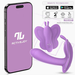 Vibrator Wingy Butterfly App Lavandă