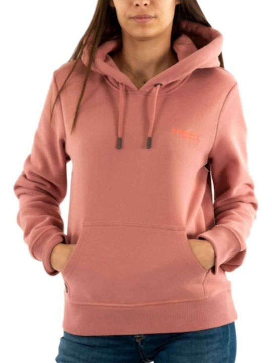 Superdry Essential Logo Γυναικείο Φούτερ με Κου...