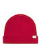 Beanie Männer Beanie Gestrickt in Rot Farbe