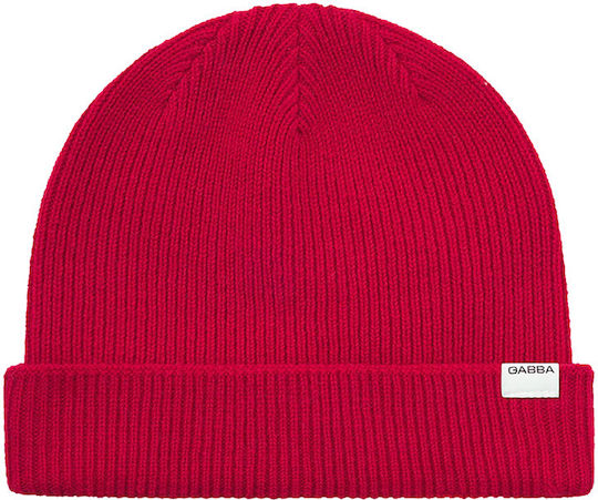 Beanie Männer Beanie Gestrickt in Rot Farbe
