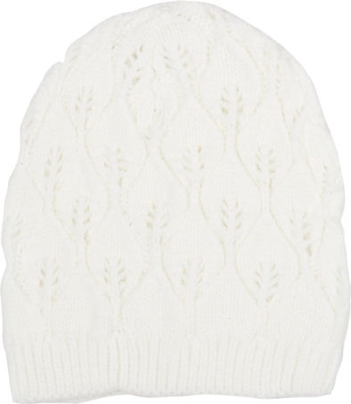 Beanie Γυναικείος Σκούφος Πλεκτός σε Λευκό χρώμα