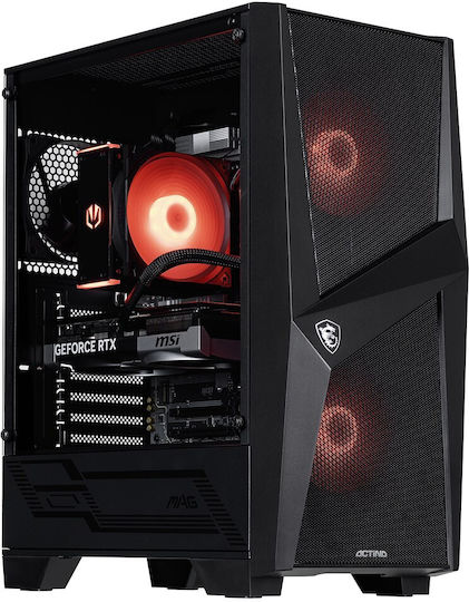 Actina Гейминг Настолен компютър (Ryzen 9-7900/32GB DDR5/1.0TB SSD/GeForce RTX 5070/Без операционна система)