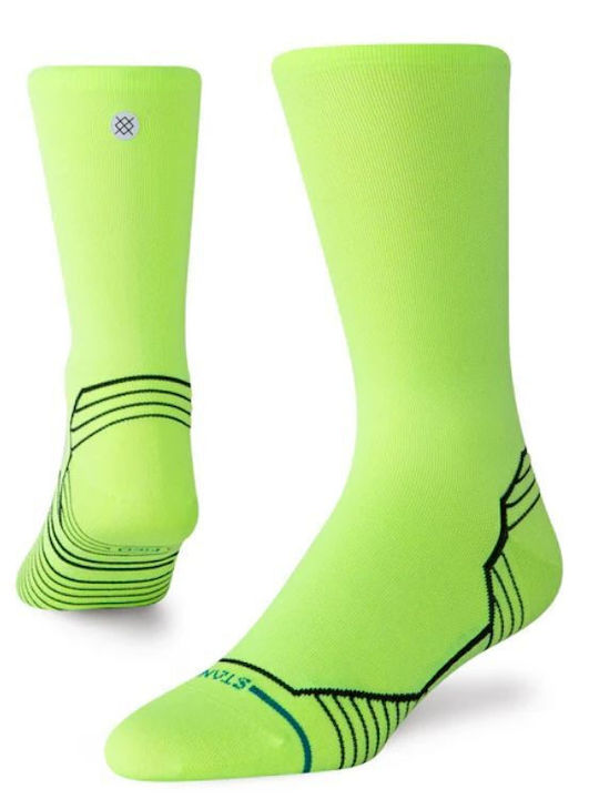 Stance Ultra Light Athletic Socks Green 1 Pair