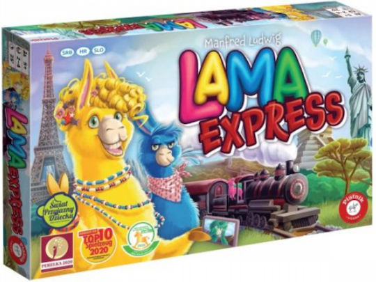 Brettspiel Lama Express für 2-4 Spieler 5+ Jahre Desyllas