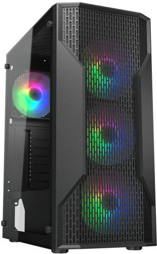 U-Case Dynamo V2 Gaming Desktop PC (i5-14400F/16GB DDR4/1.0TB SSD/GeForce RTX 5060/W11 Home)