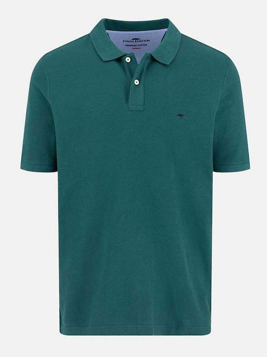 Fynch Hatton Kurzarmbluse Dark Green
